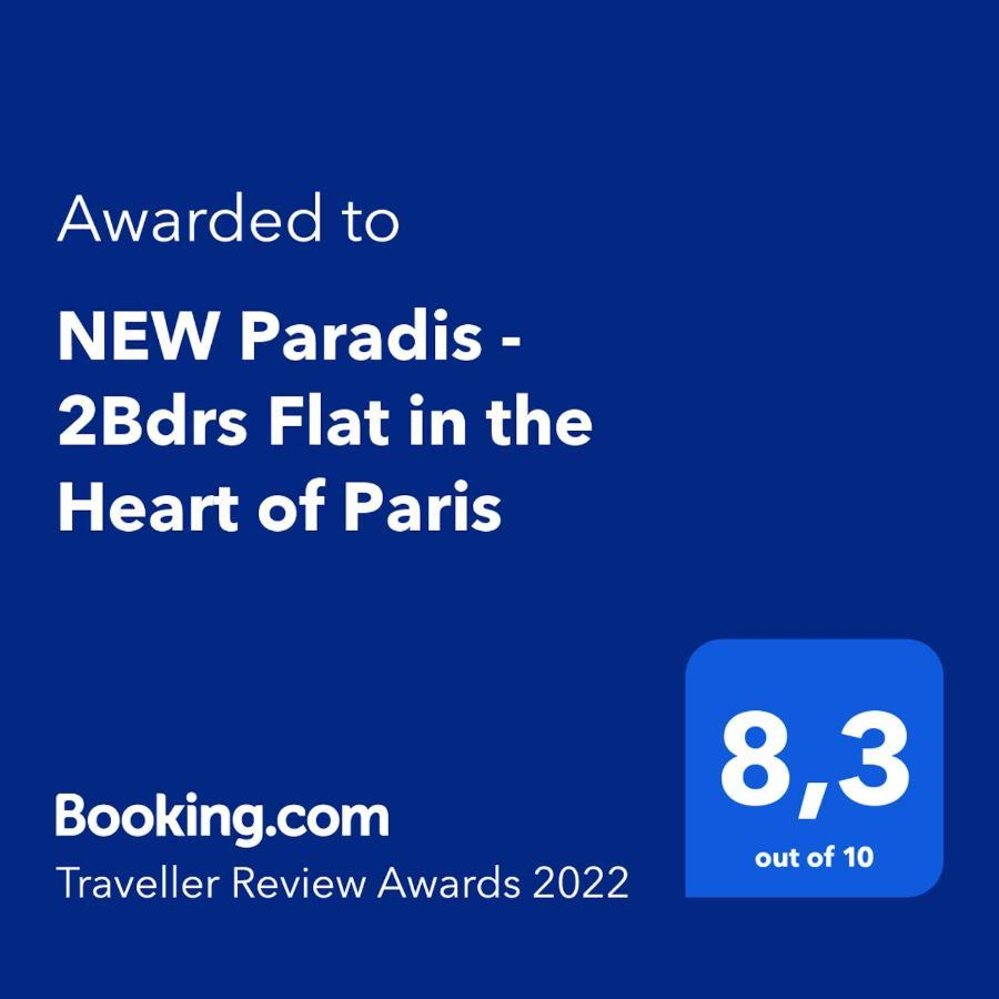 New Paradis - 2Bdrs Flat In The Heart Of Paris Bagian luar foto